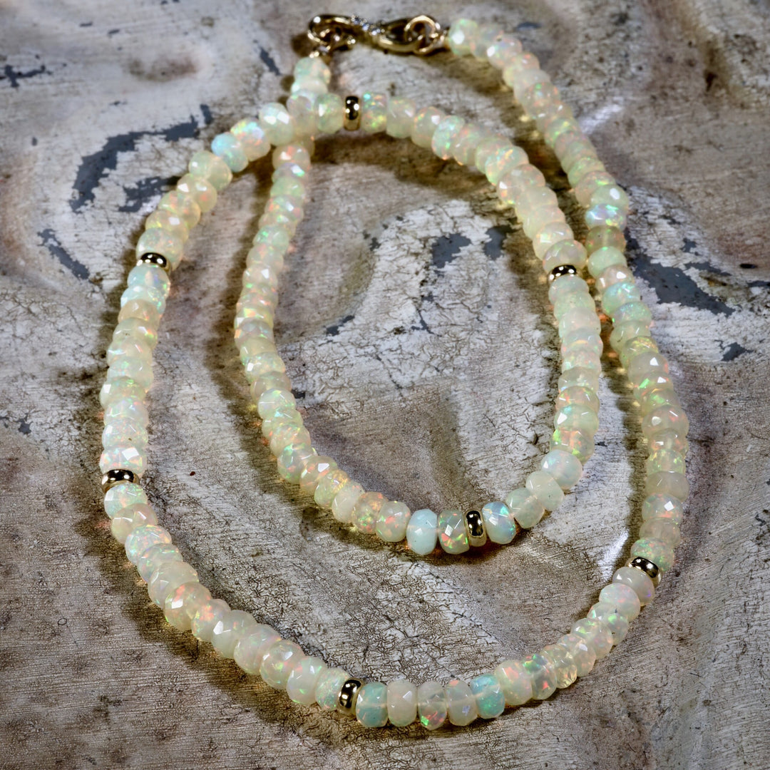 Opal Strand Necklace
