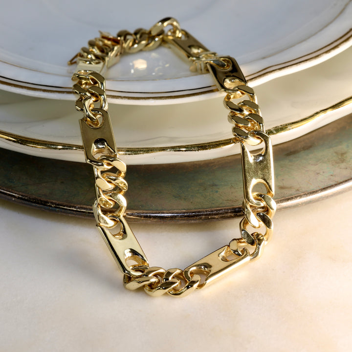 Chunky Figaro Chain Bracelet
