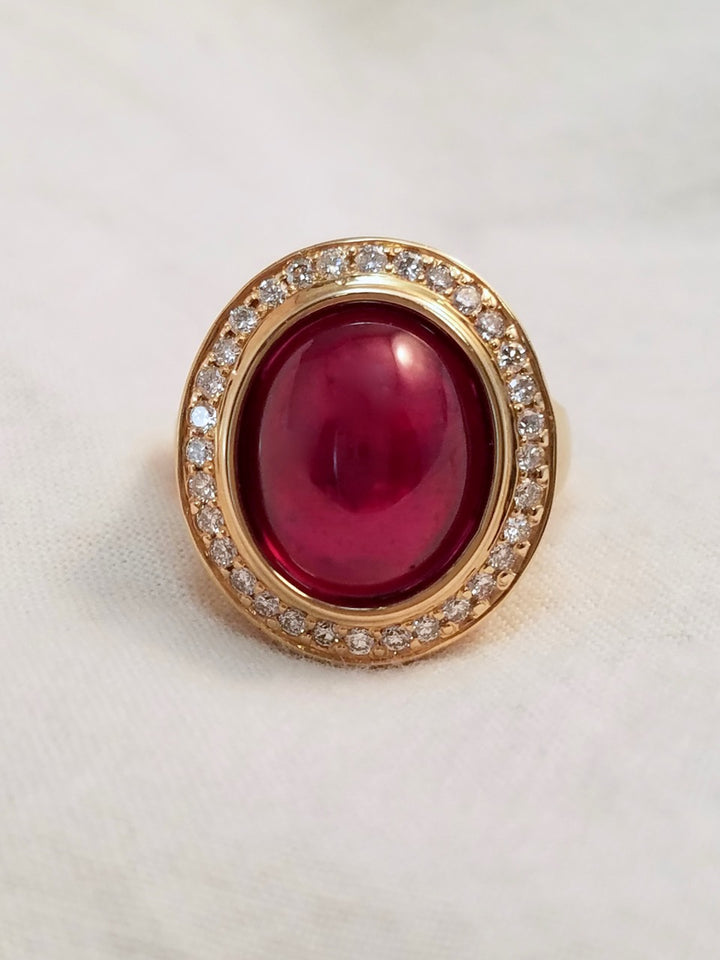 Ruby and Diamond Ring