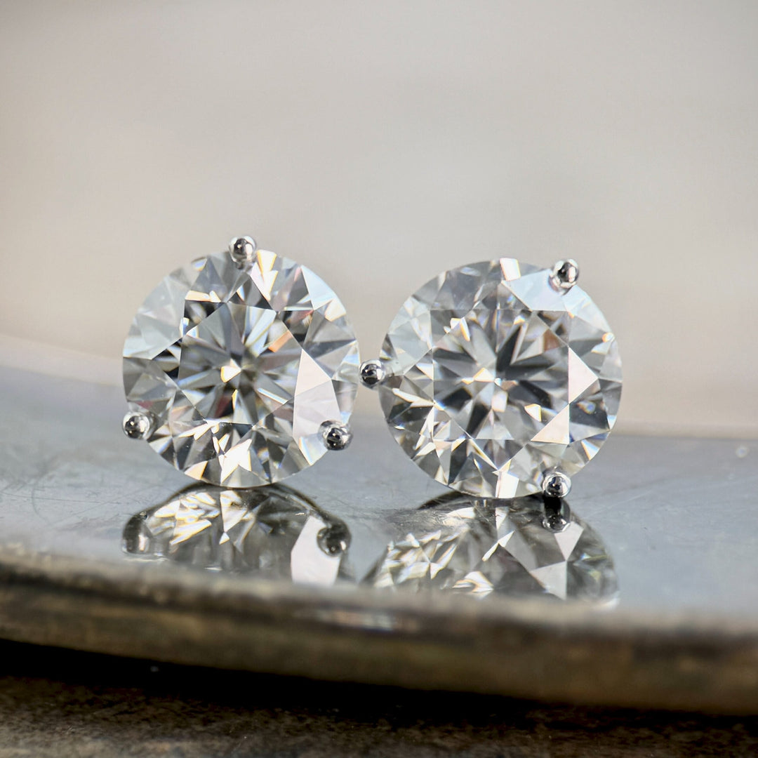 Lab Grown Diamond Stud Earrings
