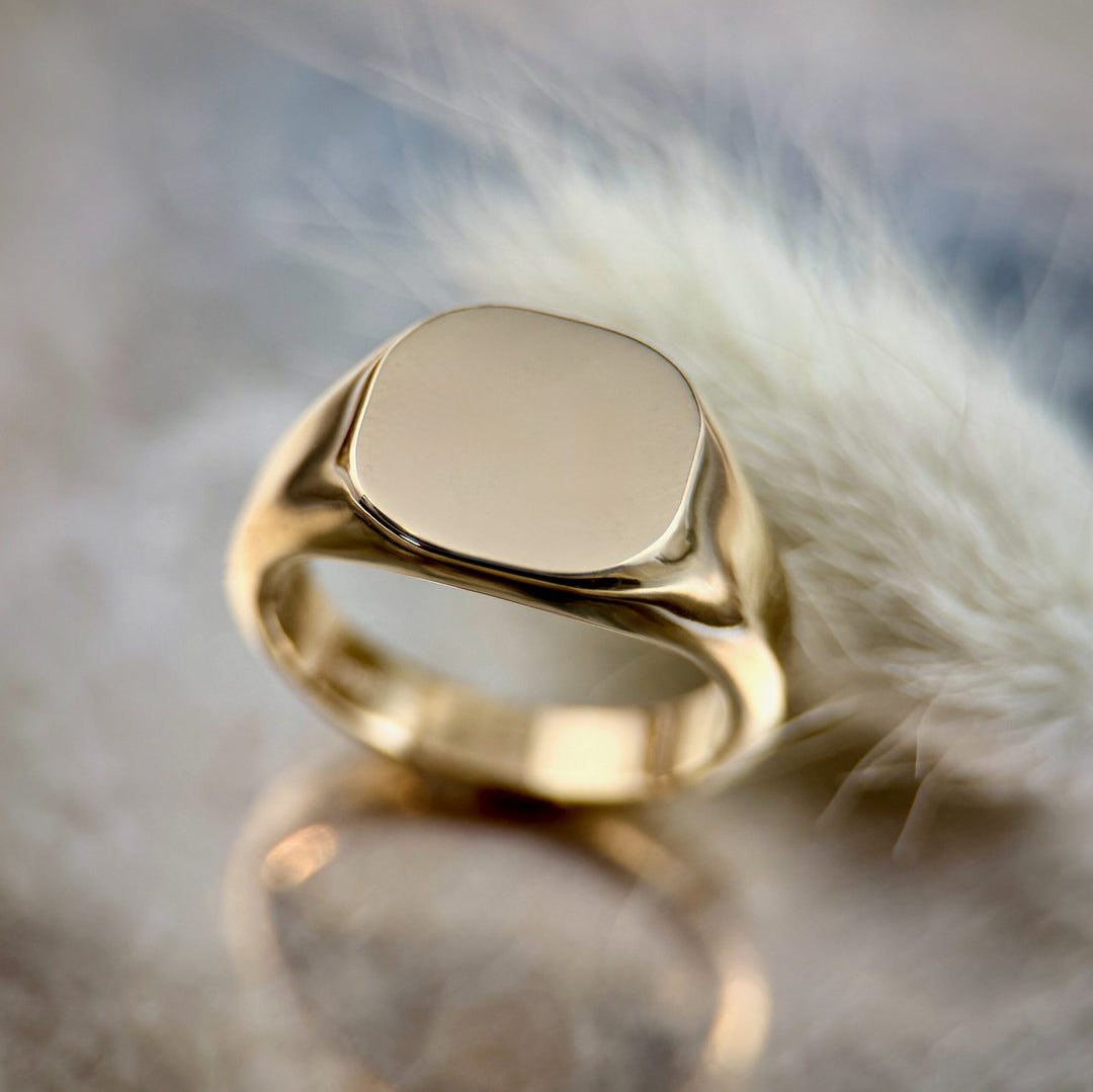 Yellow Gold Signet Ring- SOLD
