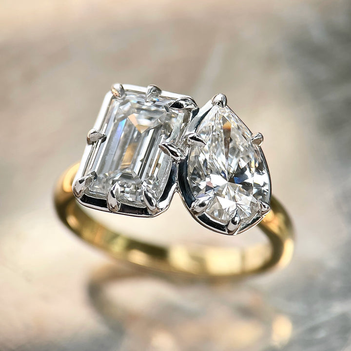 Lab Grown Diamond Toi et Moi Ring -SOLD