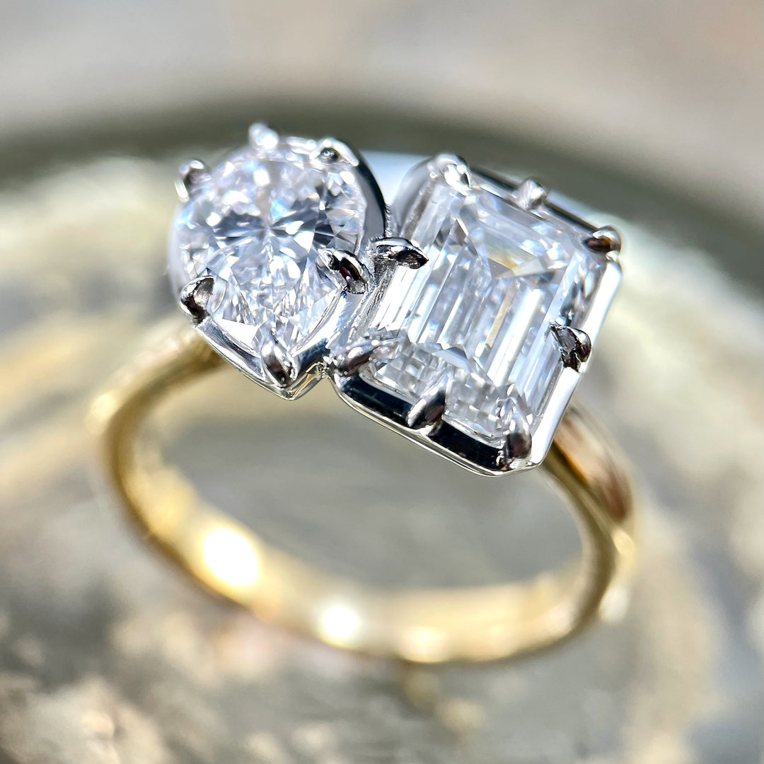 Lab Grown Diamond Toi et Moi Ring -SOLD