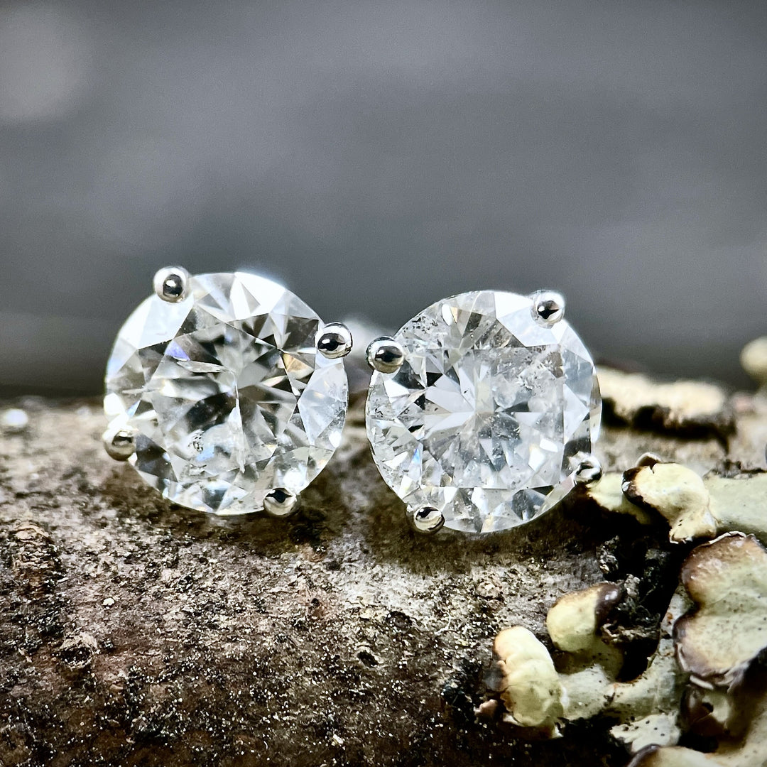 Diamond Stud Earrings