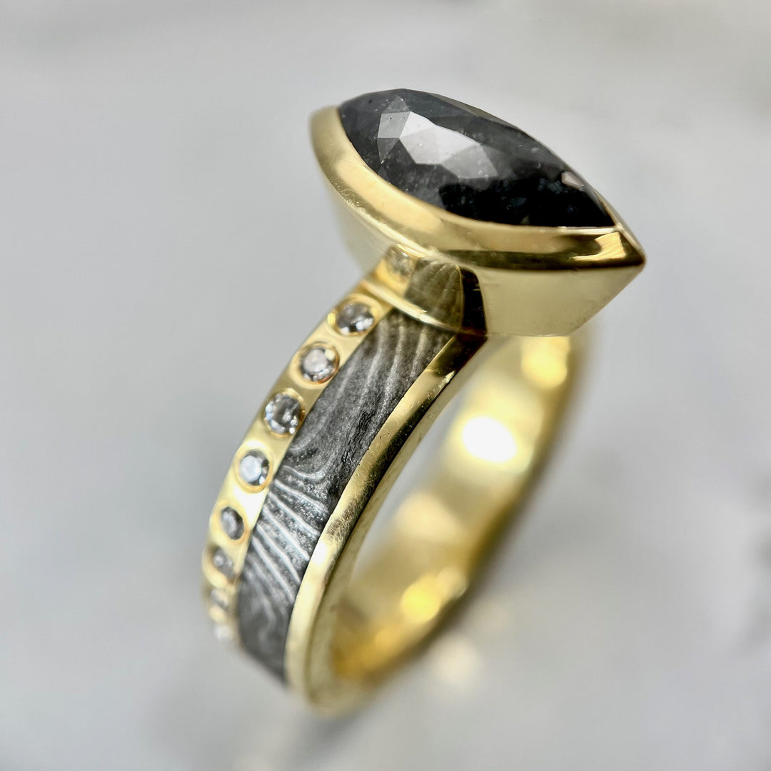 Chris Ploof - Sholdt Collaboration Marquise Ring