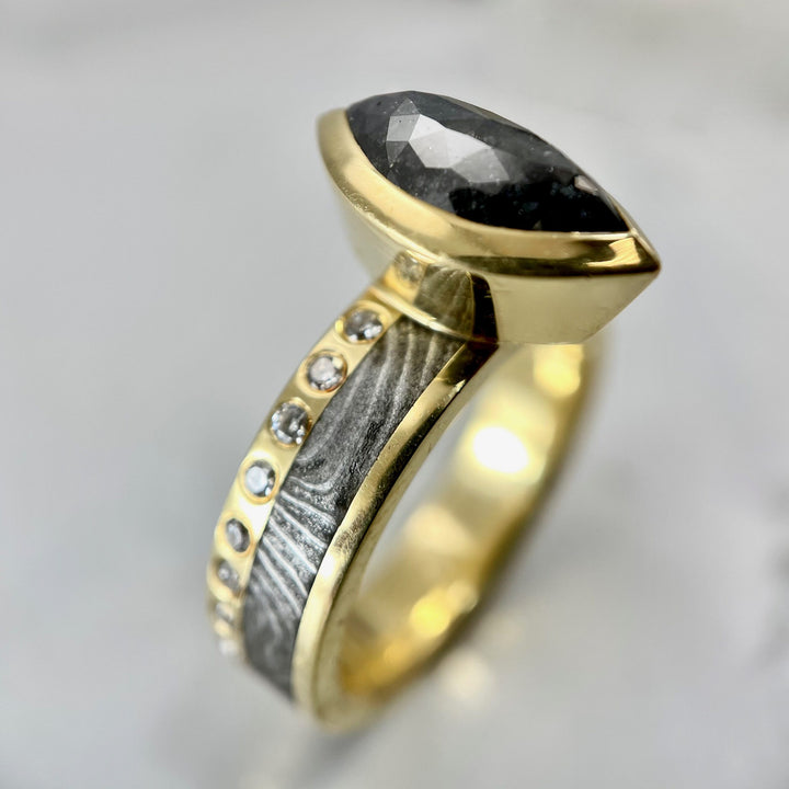 Chris Ploof - Sholdt Collaboration Marquise Ring
