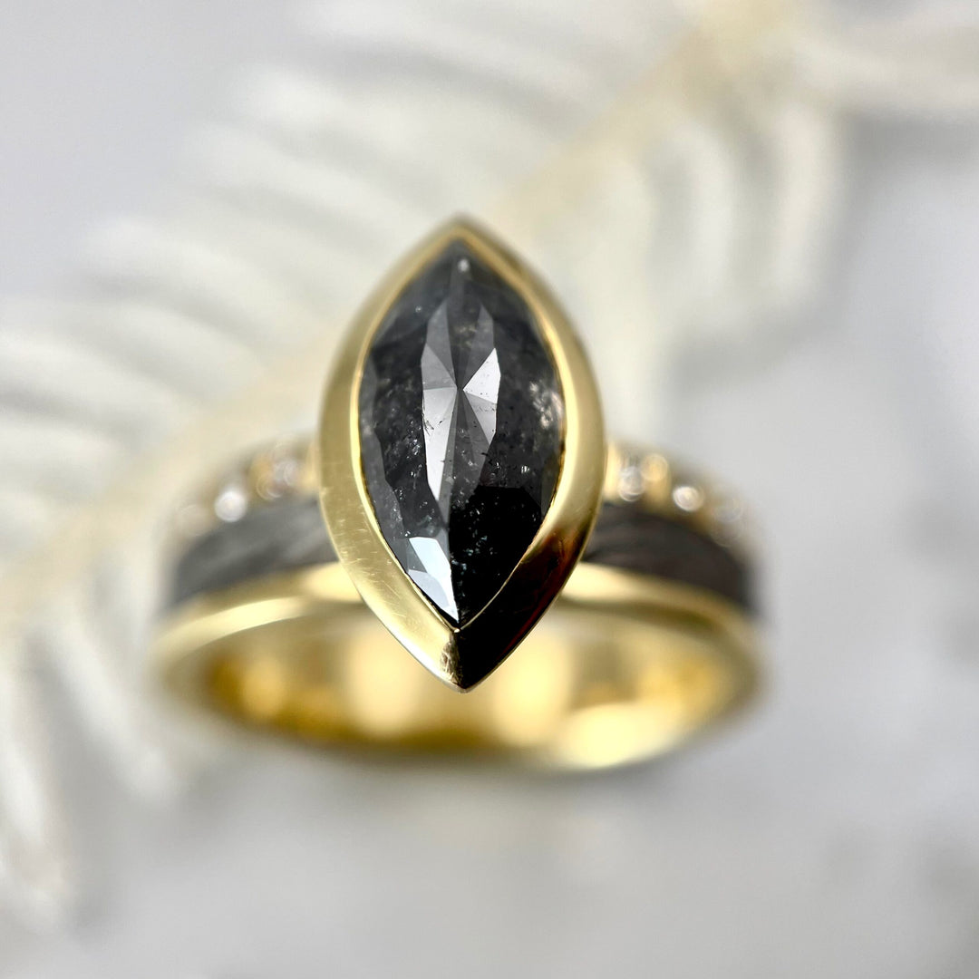 Chris Ploof - Sholdt Collaboration Marquise Ring