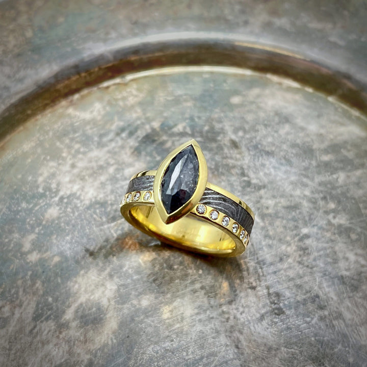 Chris Ploof - Sholdt Collaboration Marquise Ring