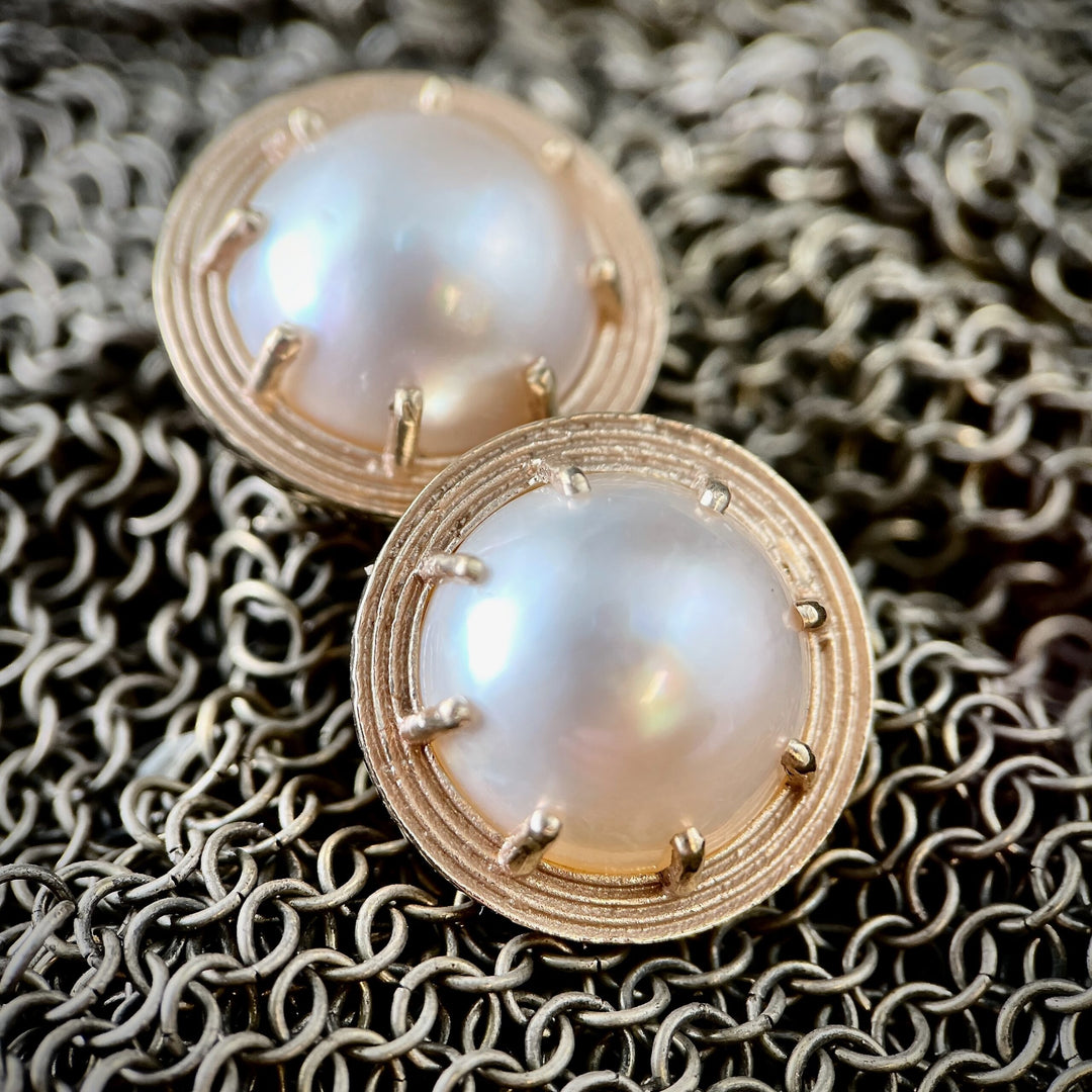 Mabe Pearl Earrings