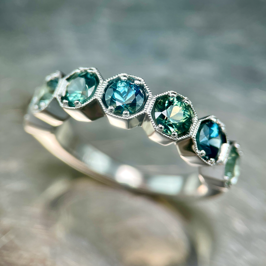 Montana Sapphire Band - SOLD