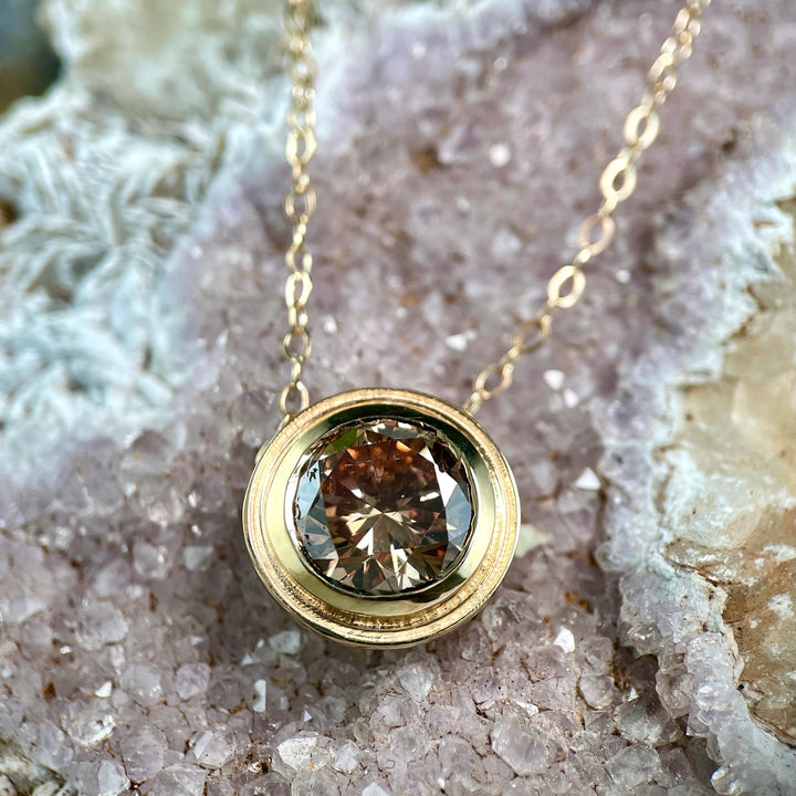 Diamond Pendant P387