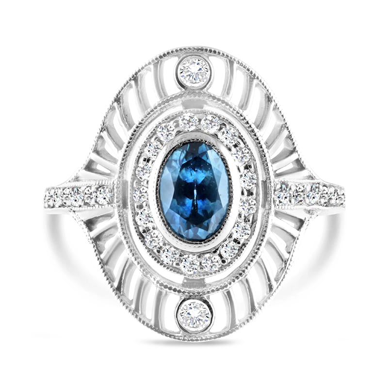 Sholdt 1935 Sapphire Ring - SOLD