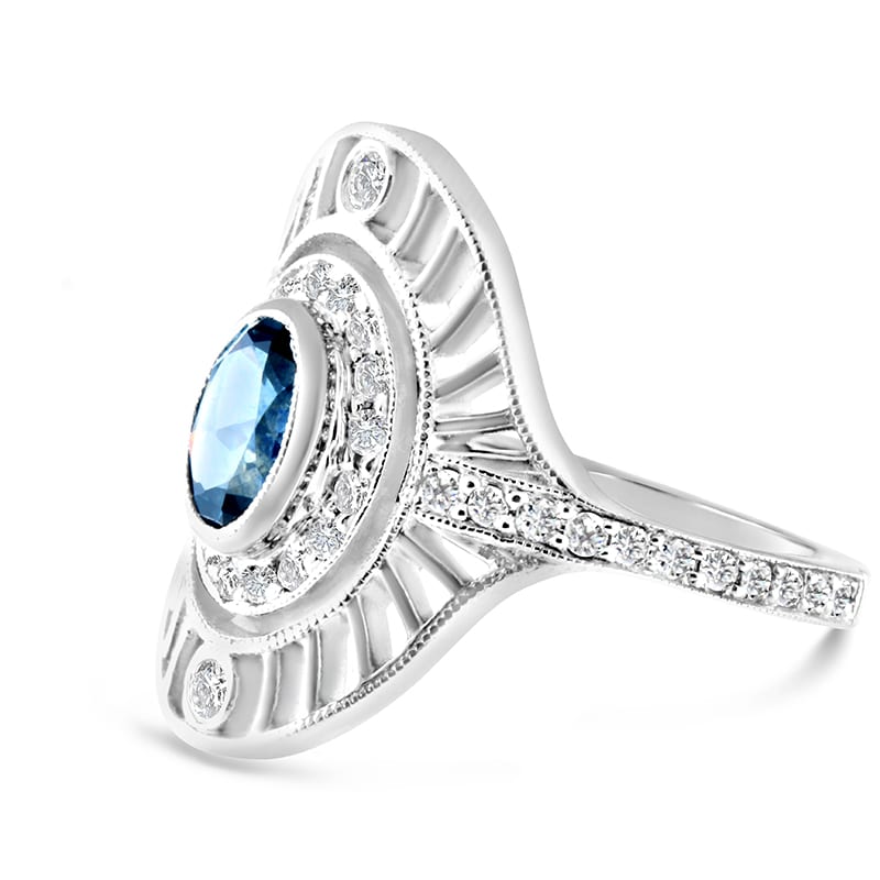 Sholdt 1935 Sapphire Ring - SOLD