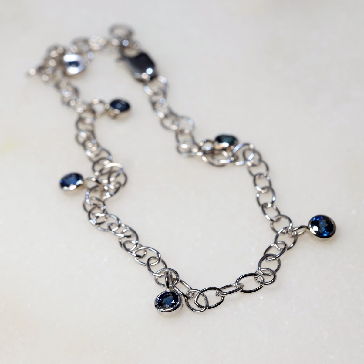 DBY Bracelet with Sapphires image 0